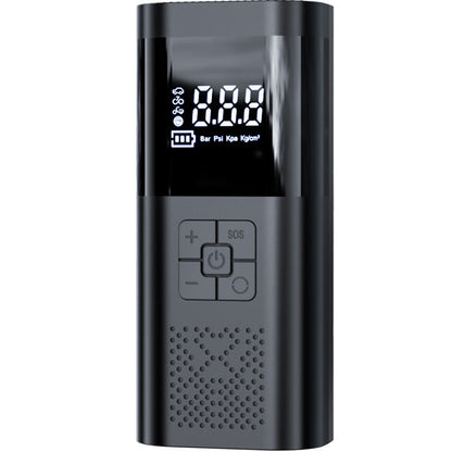 Digital Display Portable Air Pump with USB Charging